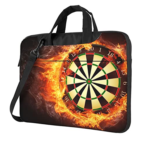 Sacoche pour ordinateur portable à bandoulière Debou grand sac léger imprimé fléchettes