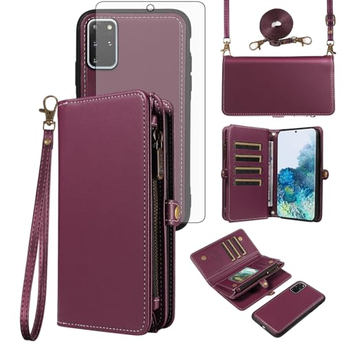 Coque Samsung S20 Plus Asuwish violette avec protection renforcée