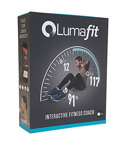 Lumafit Interactive Coach Wearable Fitness Technology System for iOS Devices - Black