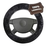 Hochwertiges Lammfell: Der Lenkradbezug ist aus 100% echtem Lammfell von ausgewählten australischen und neuseeländischen Farmen.
