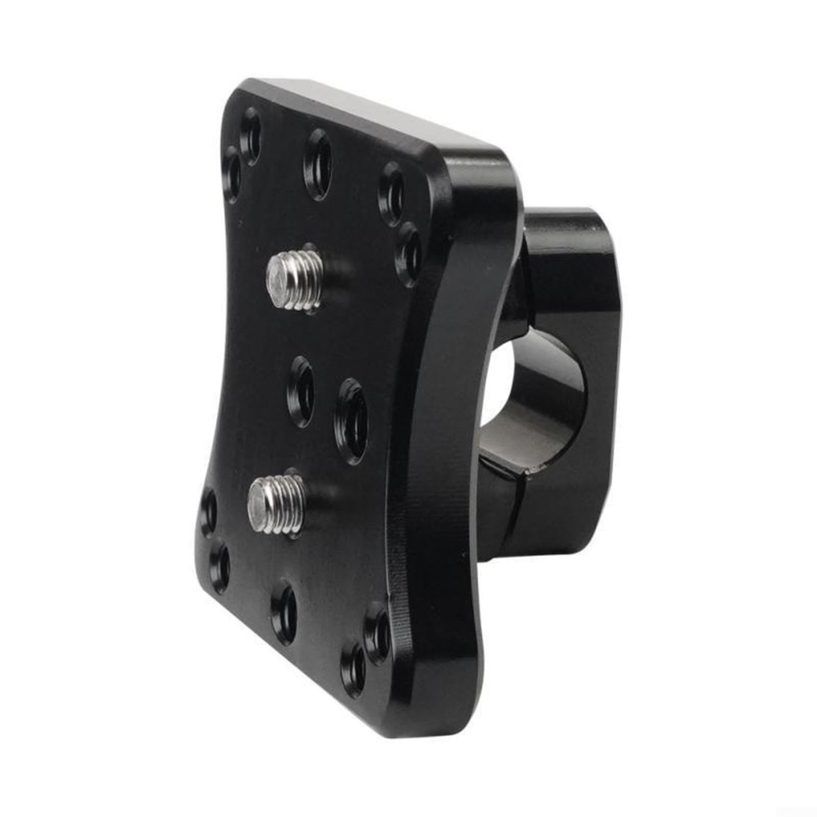 Wusvive Motorcycle GPS Mount Holder,Adjustable Motorbike Navigation Bracket,for 12mm Handlebar, Adjustable Metal Bracket,for Navigation, Compact 4.8cm Fit