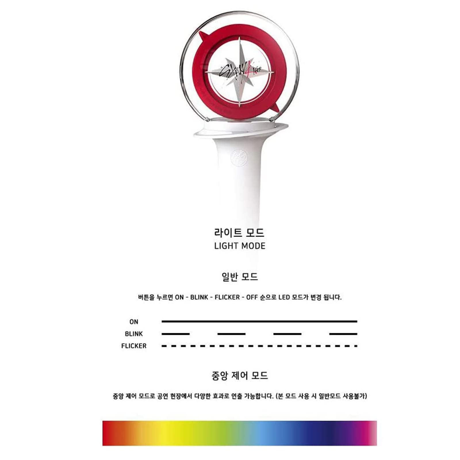アイドル Stray Kids Official Light Stick Stray Kids OFFICIAL LIGHT STICK VER.2