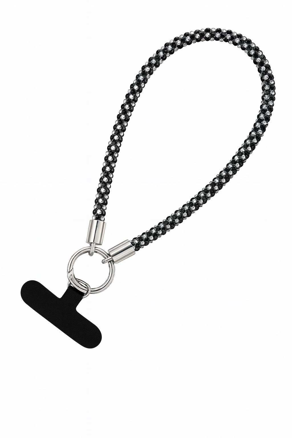 COVERLY Sparkly Rhinestone Diamond Phone Lanyard Wrist Strap with Tether Patch – Compatible with All Phones, Secure Hands-Free Wrist Strap for iPhone, Android, Keys & Camera-image-15
