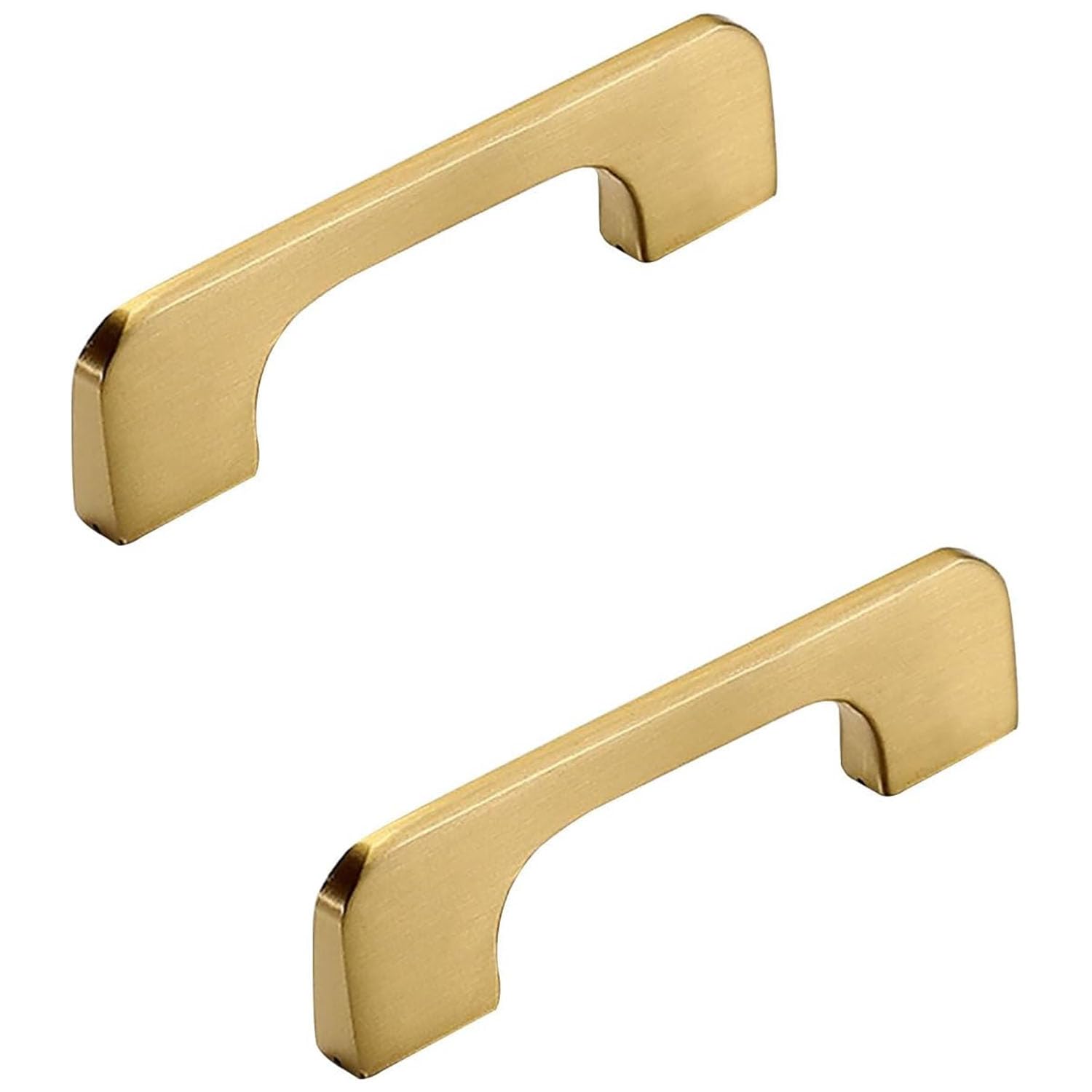 Poignées en laiton pour armoires boutons dorés tiroirs cuisine commodes 96mm
