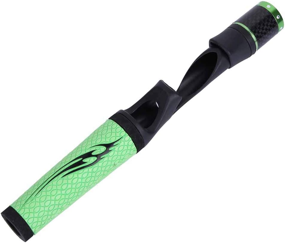 Joyzan Fishing Rod Handle, Spinning Fish Fly Rods Handles Building Split Grip Replacement Parts with Reel Seat Rear Soft ACS PU Extension Rotatable Holder Tackle DIY Casting Repair Accessories Kit