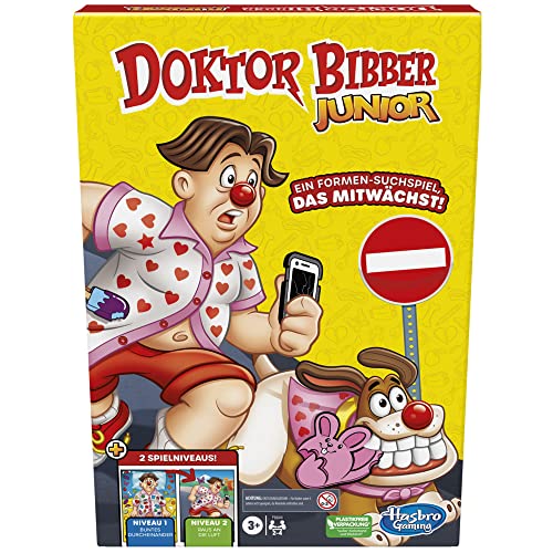 Doktor Bibber Junior Brettspiel für Vorschulkinder - Deutsche Fassung
