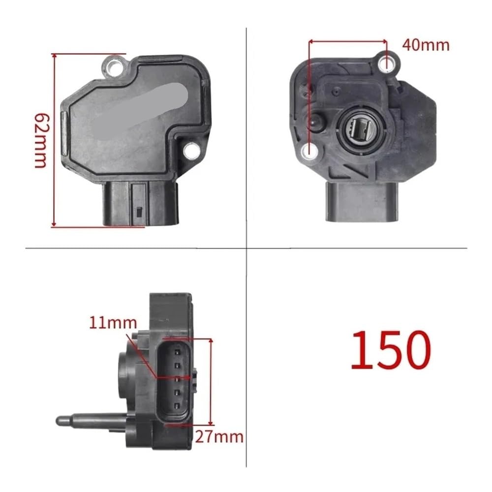 16060-KVS-J01 Misura for Ho SH125 SH150/Rs150 2017-2018 CB190R 2016-2020 FAN160 TITAN160 Moto Sensore di Posizione della Valvola A Farfalla Tps