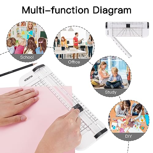 Nokapin NOKAPIN-1 Paper Cutter,Portable Paper Trimmer,12 Inch Paper Slicer Scrapbooking Tool thumb #6