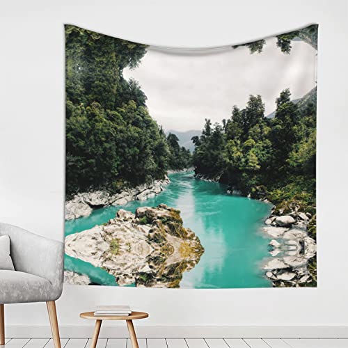 Tapisserie murale imprimée Canyon pour habiller un mur vide sans faire de trous