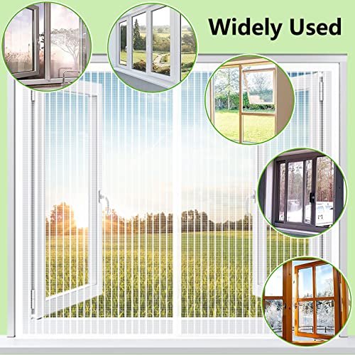 Mosquitera para ventana magnética de 160x205cm para disfrutar del aire fresco en casa 6