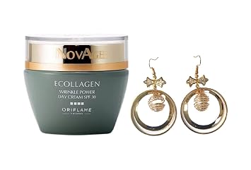 Oriflame Sweden NOVAGE Ecollagen SPF protection Wrinkle Power hydrates Day Cream SPF 30 50 ml