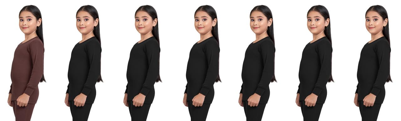Womens Blended Cotton Oswal Thermal Round Neck Full Sleeves Top Inner Woolen Wear for Winter (Pack of 7)-image-31