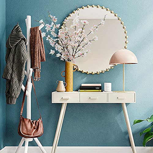 Lesing 4Pcs Cherry Blossom Flowers Artificial, Fake Silk Cherry Blossom Branches Tall Peach Blossom Flower Stems Arrangement For Wedding Home Office Party Decoration (Light Pink -1) #TOP6