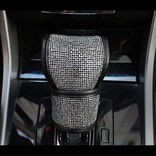 Volwco - Copertura per leva del cambio, in pelle