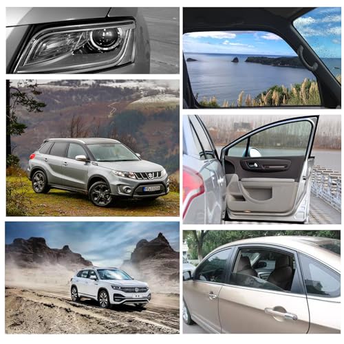 NIYATA 1 Stück Butylband, Butylrundschnur,Butylband Schwarz Klebeband,Butylschnur Gummi Luftdichtes Wasserdichtes Dichtungsban für Auto-Lkw-Scheinwerfer Fenster Tür Windschutzscheibe,8 mm x 4m