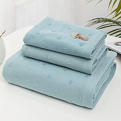 3pcs / Set 100% Baumwolle Mädchen - Junge Gesichts- und Badetücher Weich und bequem Frauen Männer Dusche… – Bild 5