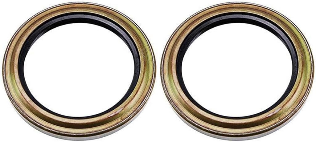 2X Front Wheel Seal Automotive Replacement Wheel Seals for Land Cruiser 2004 2005 2006 2007 2001 2002 2003