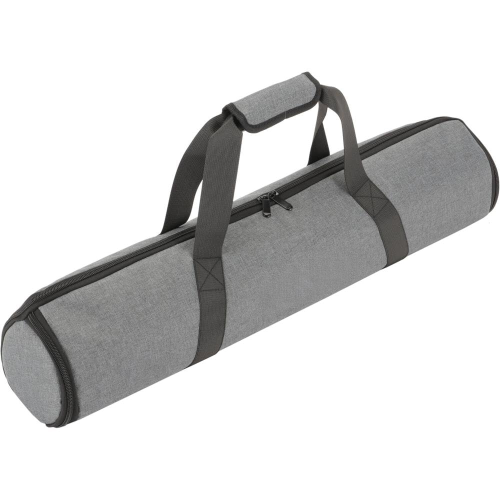 Bolsa de transporte de luz LED RGB para cuatro luces de 2 pies, funda de tela Cordura resistente al agua con compartimentos acolchados, funda para asa y bolsillo para accesorios para
