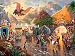 Ceaco Thomas Kinkade Disney Princess Collection Dumbo Jigsaw Puzzle, 300 Pieces