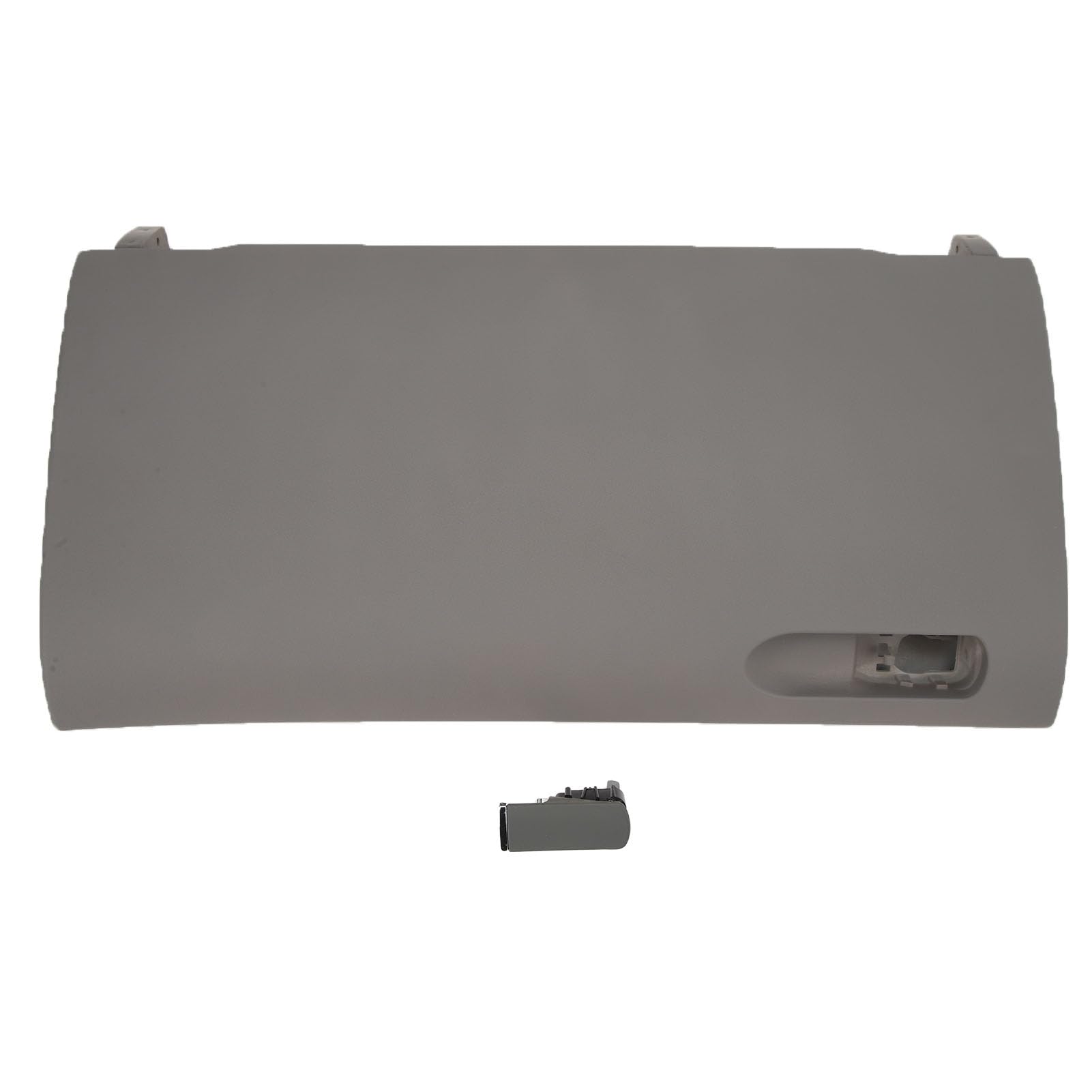 Ausla Tapa de la Guantera Cubierta de la Guantera de Repuesto ABS OE 8E1857124A para B7 2001 a 2008 Almacenamiento Organizado de Fácil Instalación Acabado Resistente a los Arañazos para la (GREY)
