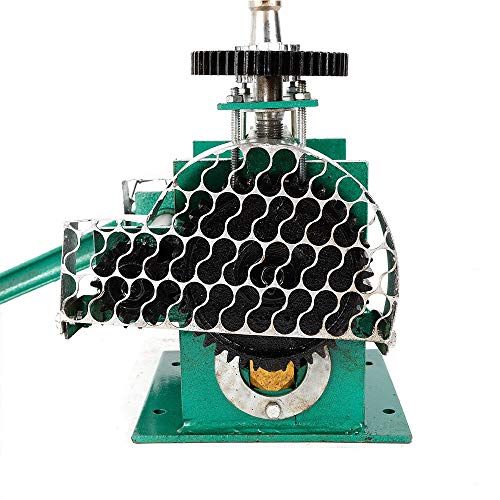 Manual Rolling Mill Machine - 3" Roller Manual Combination Rolling Mill Flatten Machine - Jewelry DIY Tool & Equipments Gear Ratio 1:6 for DIY Jewelers Craft professional (Roll presser: 85mm) - Thumbnail 5