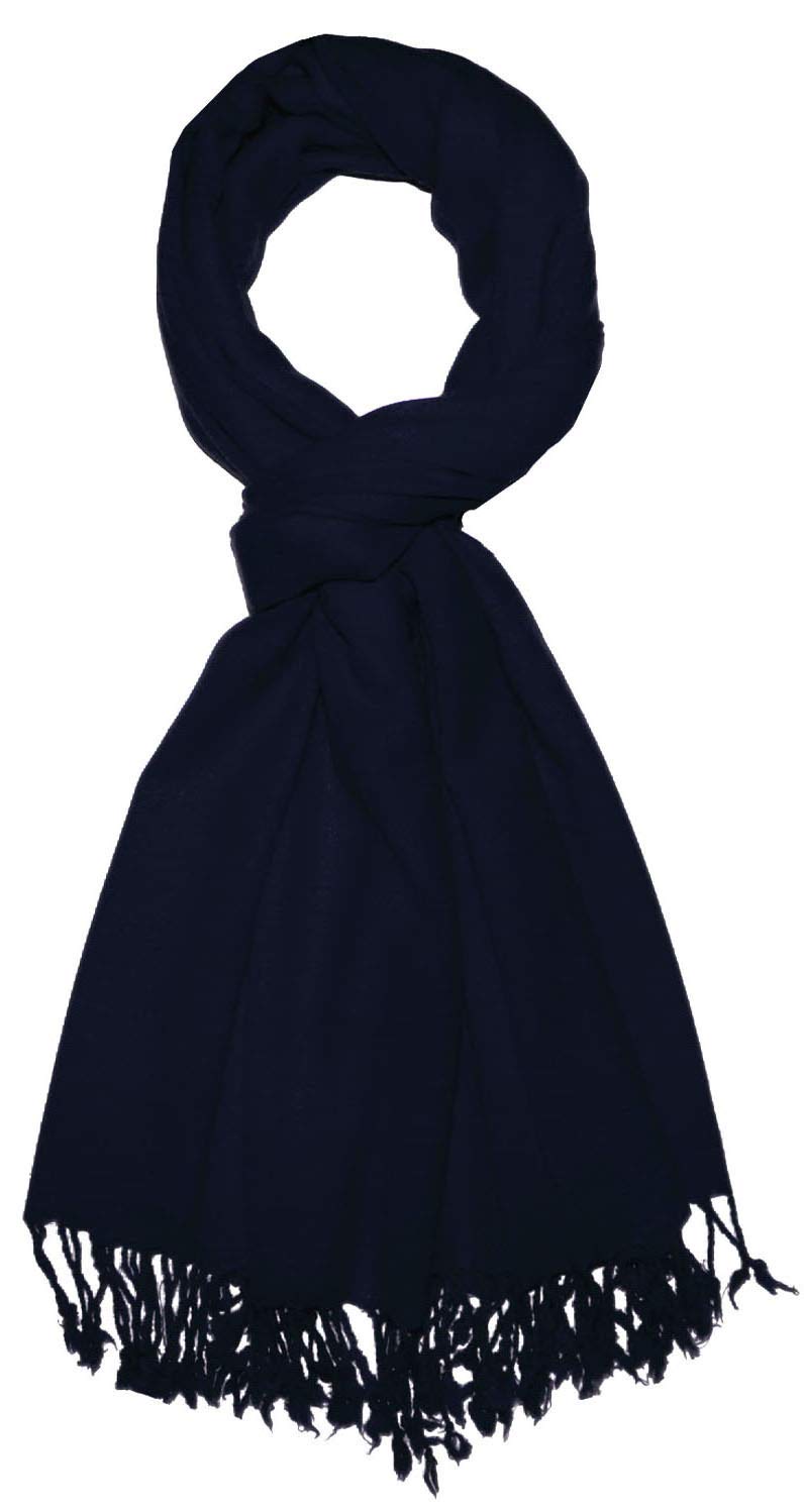 LORENZO CANA Sciarpa da uomo di lusso, 50% cashmere, 50% lana di agnello merino