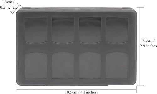 Miniatura 5 de OSTENT 18 en 1 juego tarjeta de memoria titular caja de almacenamiento para Sony PS Vita PSV Color Negro