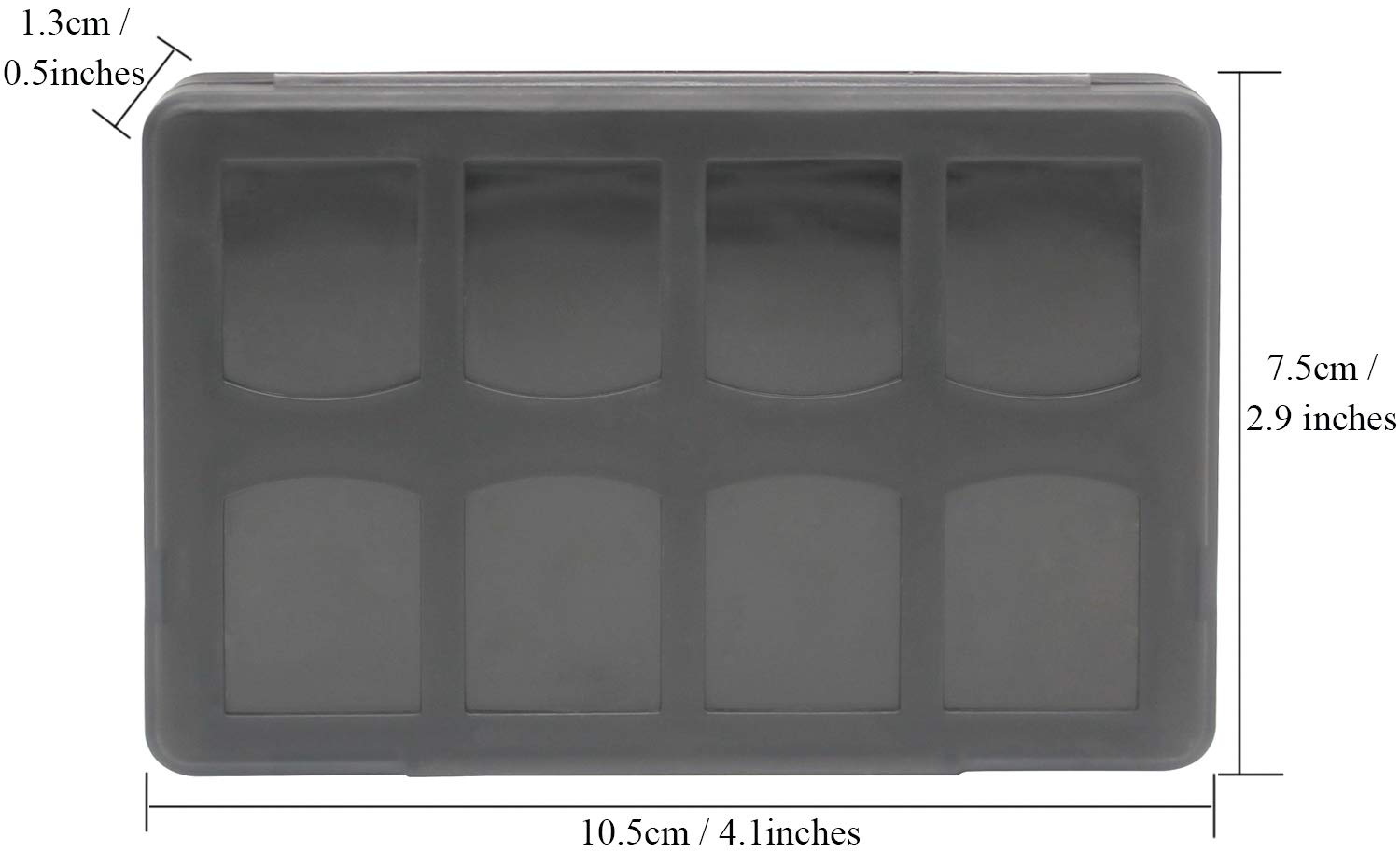 OSTENT 18 in 1 Game Memory Card Holder Case Storage Box Compatible for Sony PS Vita PSV Color Black : Video Games