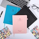 Diary 2026 A5 Week to View, Vertical Weekly Planner January to December, Hardcover Leather Cover Hourly Planner 2026 with Monthly Tabs (Black) - Image 7