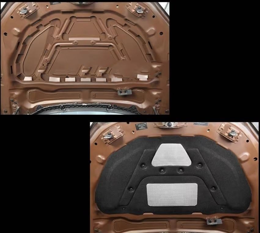 Insonorisant Capot BMW X1 E84 isolant phonique et thermique coton