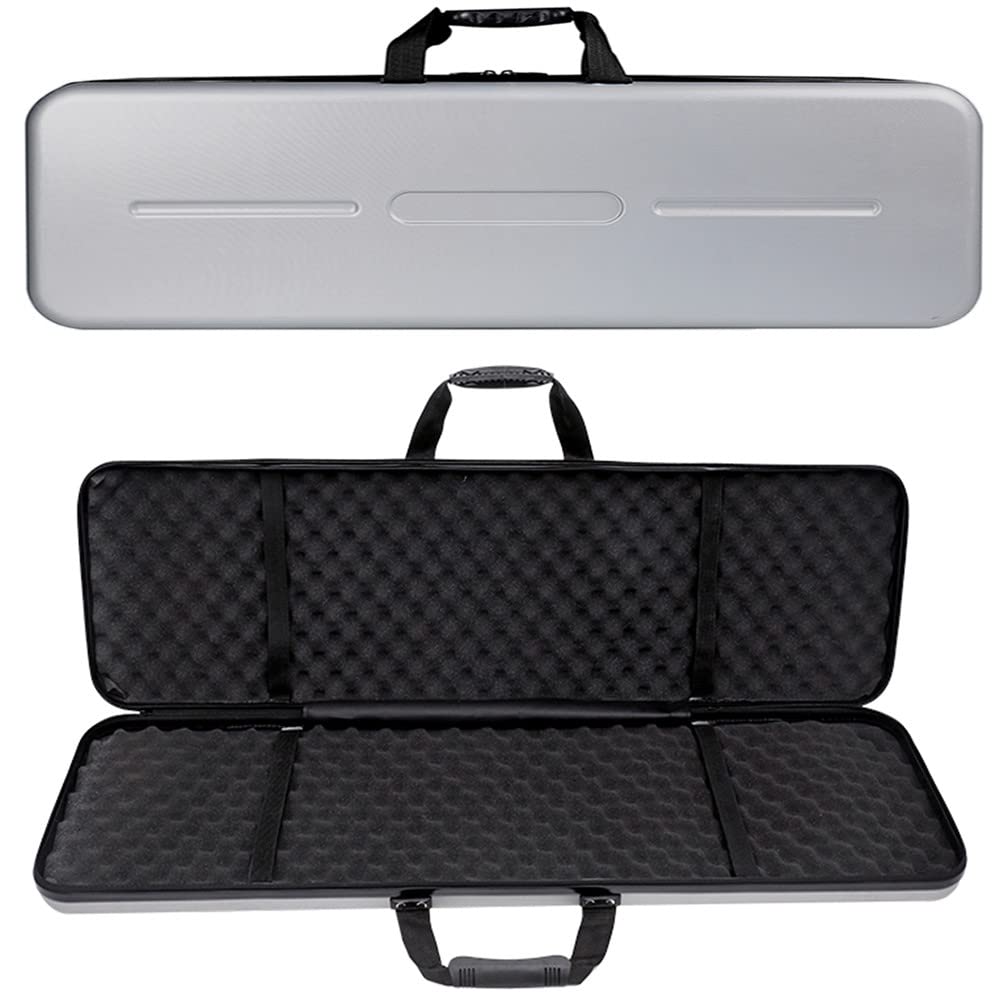 REMEK Tamaño Grande 100/130/140cm Rifles Fundas Rígidas con Huevo De Algodón Forro/Plástico Duro ABS Estuche De Rifle Duro Táctico Armas Largas Almacenamiento Cajas para Pistola