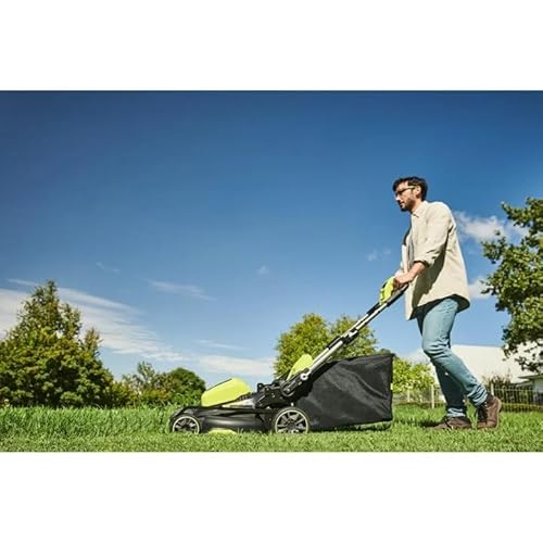 Tondeuse à gazon RYOBI RY36LM40A 0 Plateau 40 cm Batterie Peigne EasyEdge - vue 5