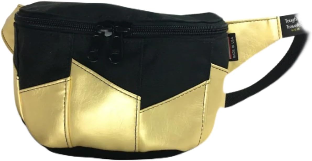 Tough Traveler | Made in USA | DECO Sling/Waist Pack White Sparkle