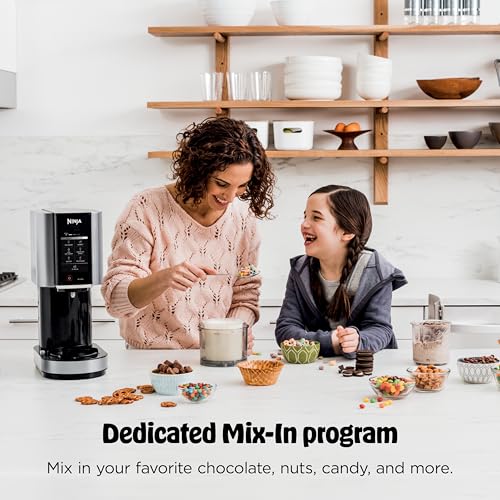 Ninja CREAMi | Ice Cream Maker Bundle | Includes (4)16 oz. Tubs for Gelato, Mix-ins, Milkshakes, Sorbet, Smoothie Bowls & More| 7 One-Touch Programs| Compact Size| Perfect for Kids | Silver - image 5