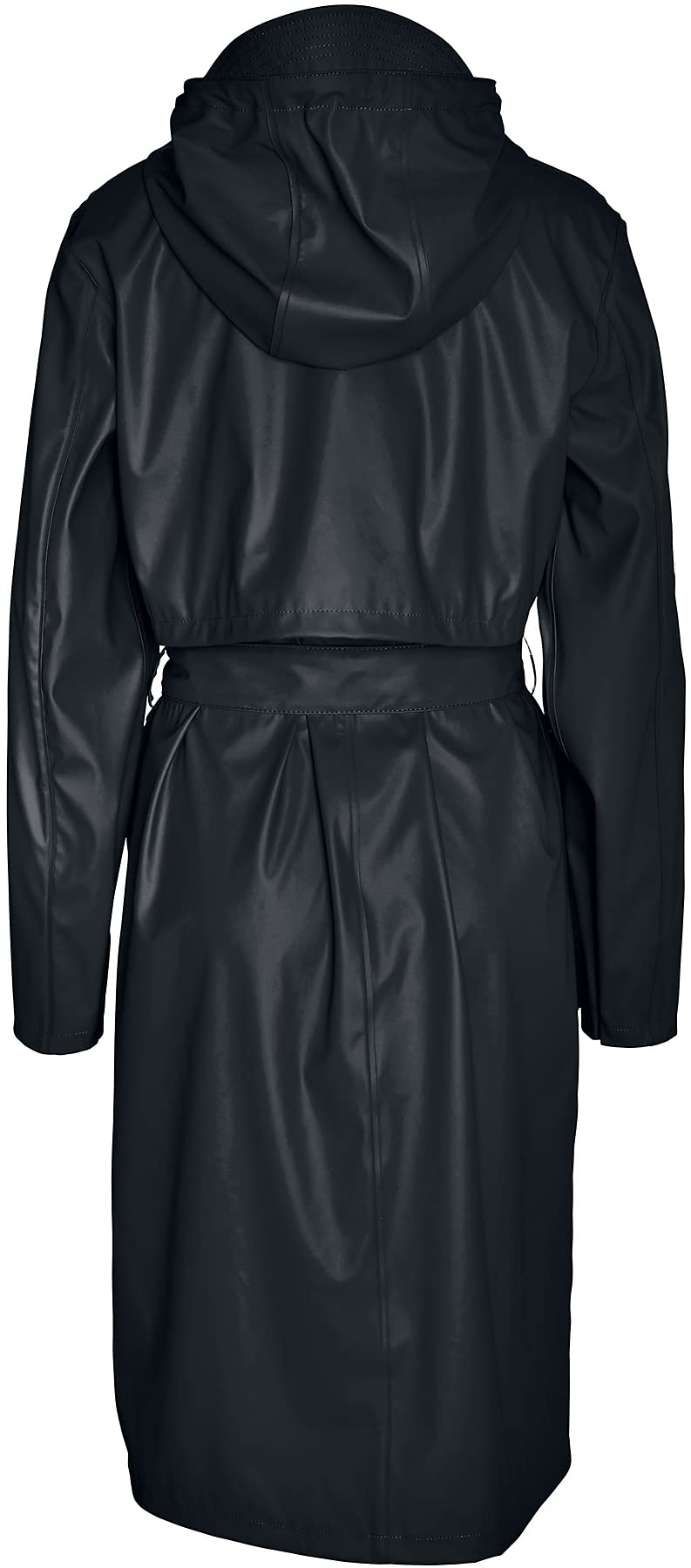 NOISY MAY Nmsky L/S-Abrigo de Lluvia Noos Impermeable para Mujer