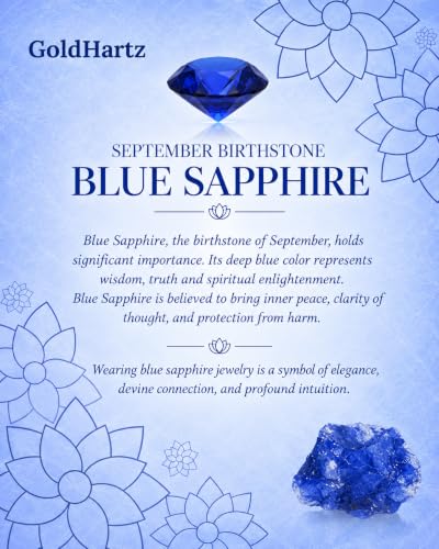 Image of 925 Sterling Silver 18K Gold Plated Birthstone 2 Ct Solitaire Natural Gemstone Ring for Women | Fine Jewelry Gift for Wife, Girlfriend, Sister, Birthday, Anniversary, Rakhi, Rakshabandhan, Valentine's