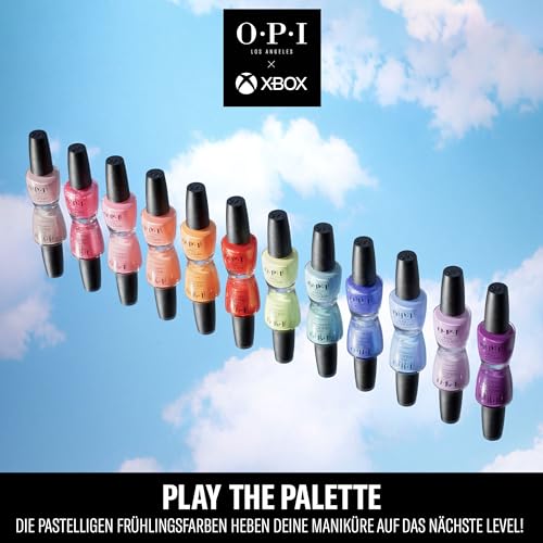 OPI x XBOX Spring Collection – Nail Lacquer Pixel Dust – Nagellack mit bis zu 7 Tagen Halt – langanhaltender Nagellack mit extra breitem ProWide Pinsel für perfekte Nägel