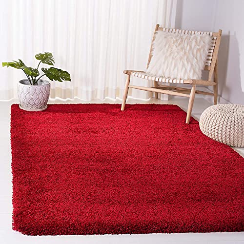 Image of Carpet for Living Room, Bedroom & Hall Handmade Microfiber Cozy Soft & Plush Fluffy Shaggy Fur Rugs for Living Room 6x6 Round