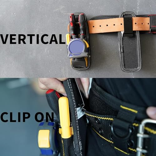 Image of Small Tool Holder, Min Work Organizer Tool Pouch and Knife Holder with Snap Clip