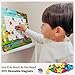 Potty Training Chart with 35 Stickers, 3 Reminder Stickers and Crown for Toddlers Boys and Girls - Potty Training Rewards for Kids - Dino