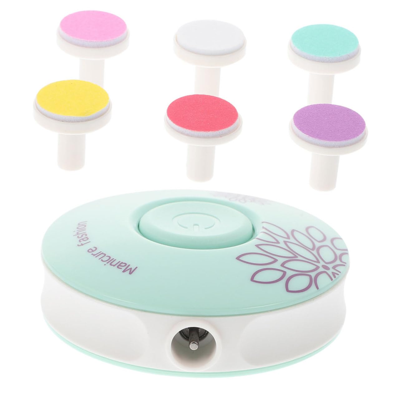 Abaodam Juego De 3 Limas Eléctricas Para Uñas Herramientas De Manicura Y Pedicura Para Bebés Pulidor De Uñas Para Adultos Y Cortaúñas Eléctrico Para Bebés.