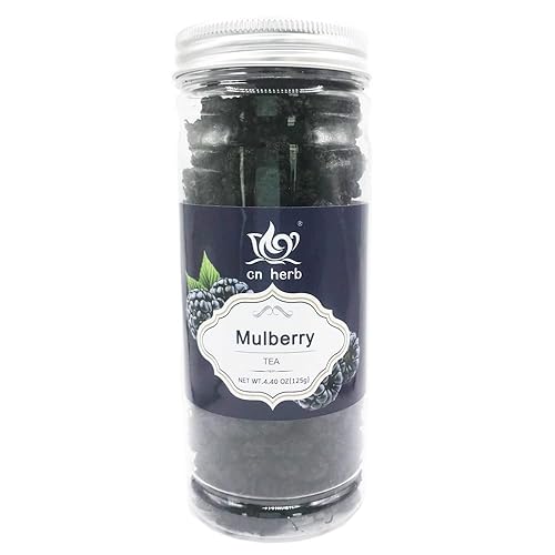 cn herb 4.41 oz de morera seca flor y té de frutas sin lavado morera seca limpia sin arena