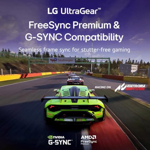 Image of LG 27 inch Ultragear QHD (2560 x 1440) IPS Gaming Monitor, 300Hz, 1ms, NVIDIA G-Sync, AMD FreeSync Premium, VESA DisplayHDR 400, HDMI 2.1, USB Type-C, Tilt /Height /Swivel /Pivot Stand, Black