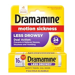 Dramamine Motion Sickness Less Drow...