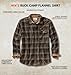 Legendary Whitetails Men's Standard Flannel Shirt Long Sleeve Button Down 100% Cotton, Forest Plaid, Large