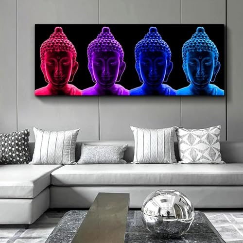 Peinture abstraite pour transformer un grand mur blanc sans effort