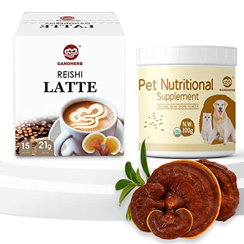 Ganoherb Reishi Mushroom Latte Coffee And Reishi Mushroom Powder For Pets #TOP6