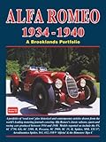 Alfa Romeo 1934-1940 A Brooklands Portfolio