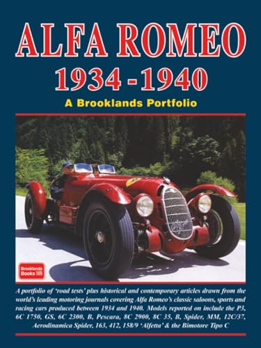 Alfa Romeo 1934-1940 A Brooklands Portfolio