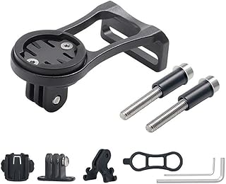 Out-Front Bike Holder,Out Front Bike Mount Out-front Bike Holder Compatible with Garmin Edge 200 500 510 520 800 810820 1000 1030 Black